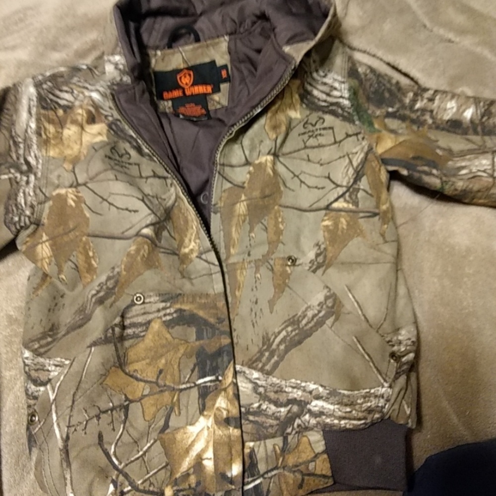 Kids camo jacket